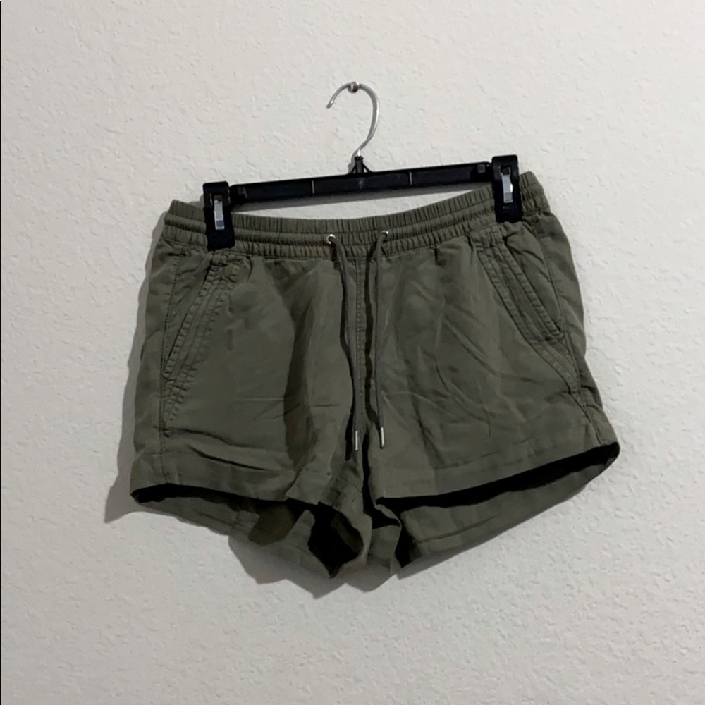 Olive shorts